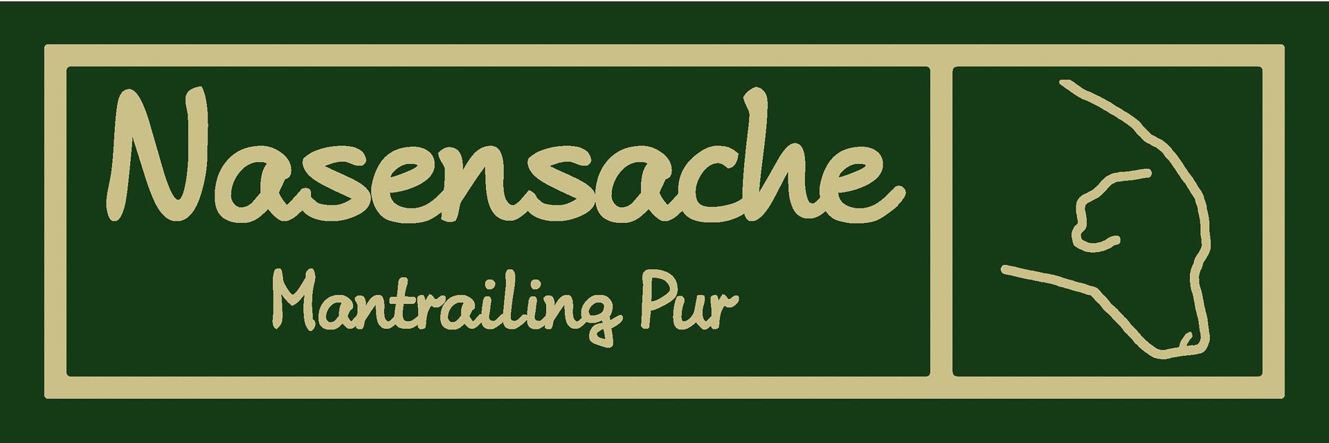 Logo von Nasensache Mantrailing pur